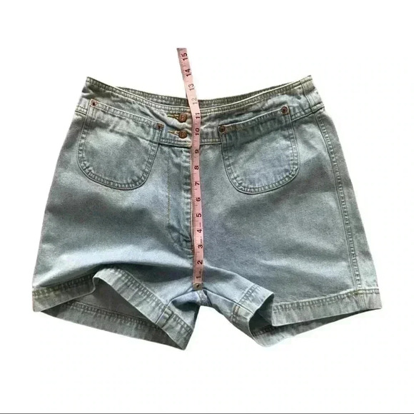 Vintage Esprit High Waisted Mom Jean Shorts Size 7 - Picture 5 of 6